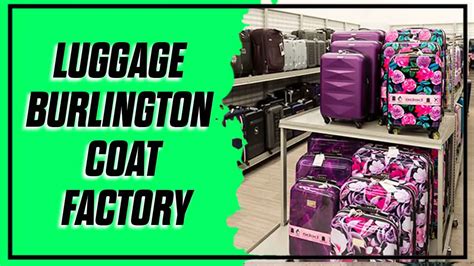 suitcases at burlington coat factory.